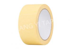 Quality Different Colors Paper Masking Tape , Crepe Paper Coated Masking Tape With Paper for sale
