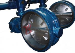Quality API 609 Metal Seated Butterfly Valve , Industrial Triple Offset Butterfly Valve for sale