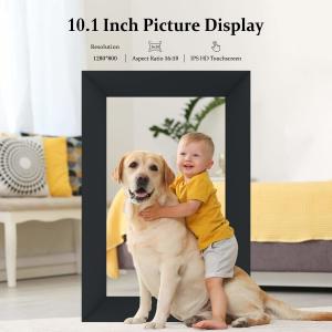 Quality Customized Smart Cloud WiFi Digital Photo Frame Auto Rotate IPS Touch Screen for sale