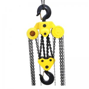 Quality Safe 10 Ton Manual Chain Hoist , Chain Pulley Block With Hook Good Performance for sale