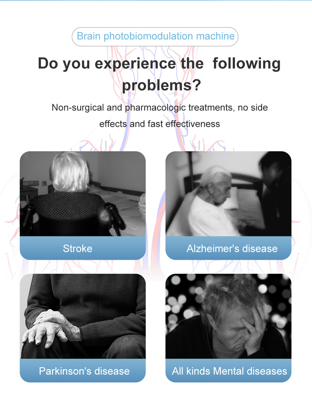 Brain Photo Biomodulation Therapy Machine