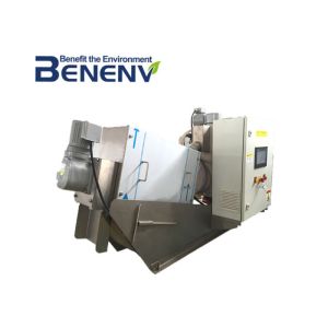 Quality Durable Dewatering Screw Press Machine Municipal Sludge Dewatering System for sale