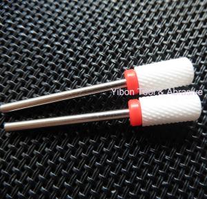 Quality 2.35mm Shank Ceramic Nail Drill bits for Art Manicure for sale