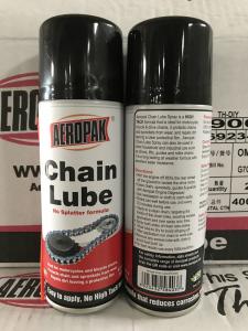 Quality Weatherproof Chain Lube Spray Anti Corrosion For Chrome And Metal Chains for sale