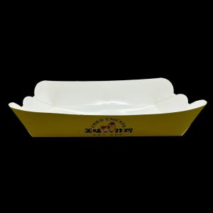 Quality Paper boat tray paper food tray boat shape box for sale