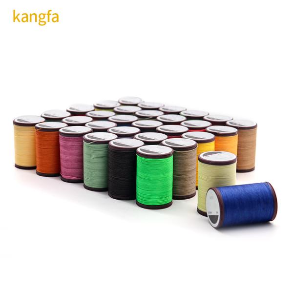 80 Colors 0.8mm Leather Sewing Wax Thread Plastic Cone Material for Handmade Crafting
