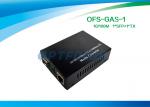 10/100/1000M Gigabit Sfp Media Converter With 256K External Power One SFP GE