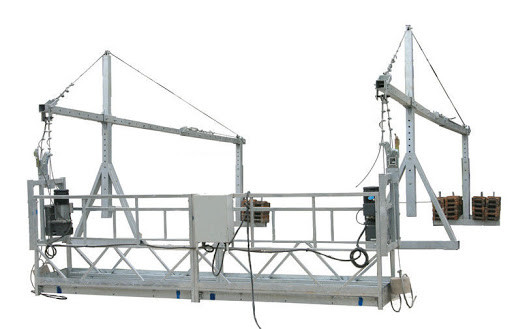 630kg 9.5m/min Hanging Scaffold Platform Window Cleaning