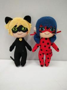 Quality Fashion Cartoon Plush Toys , Miraculous Ladybug Toy Stuffed Animals 6 Inch for sale
