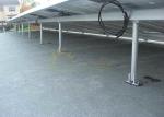 Static Reliability Solar Panel Mounting Structure Anodized Finishing