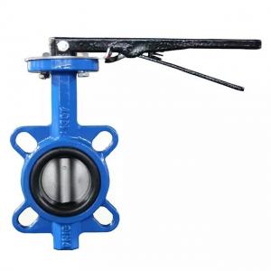 Quality GGG40 EPDM Seal Center Line Wafer Butterfly Valve Lever Operator for sale