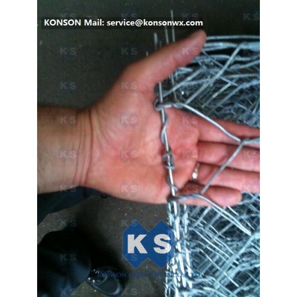 Double Twist 4300mm 4.0mm Wire Gabion Making Machine