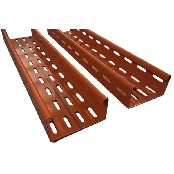 High Quality Outdoor Custom Width Ventilated Cable Trays