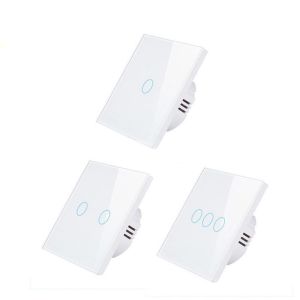 0.1mW Smart Light Switch Schedule 86×86mm Smart On Off Voice Control