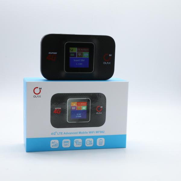 OLAX MF982 Pocket Wifi Mobile 4G LTE 3000mah Hotspot Router Factory Wireless-N Wifi Repeater Routers
