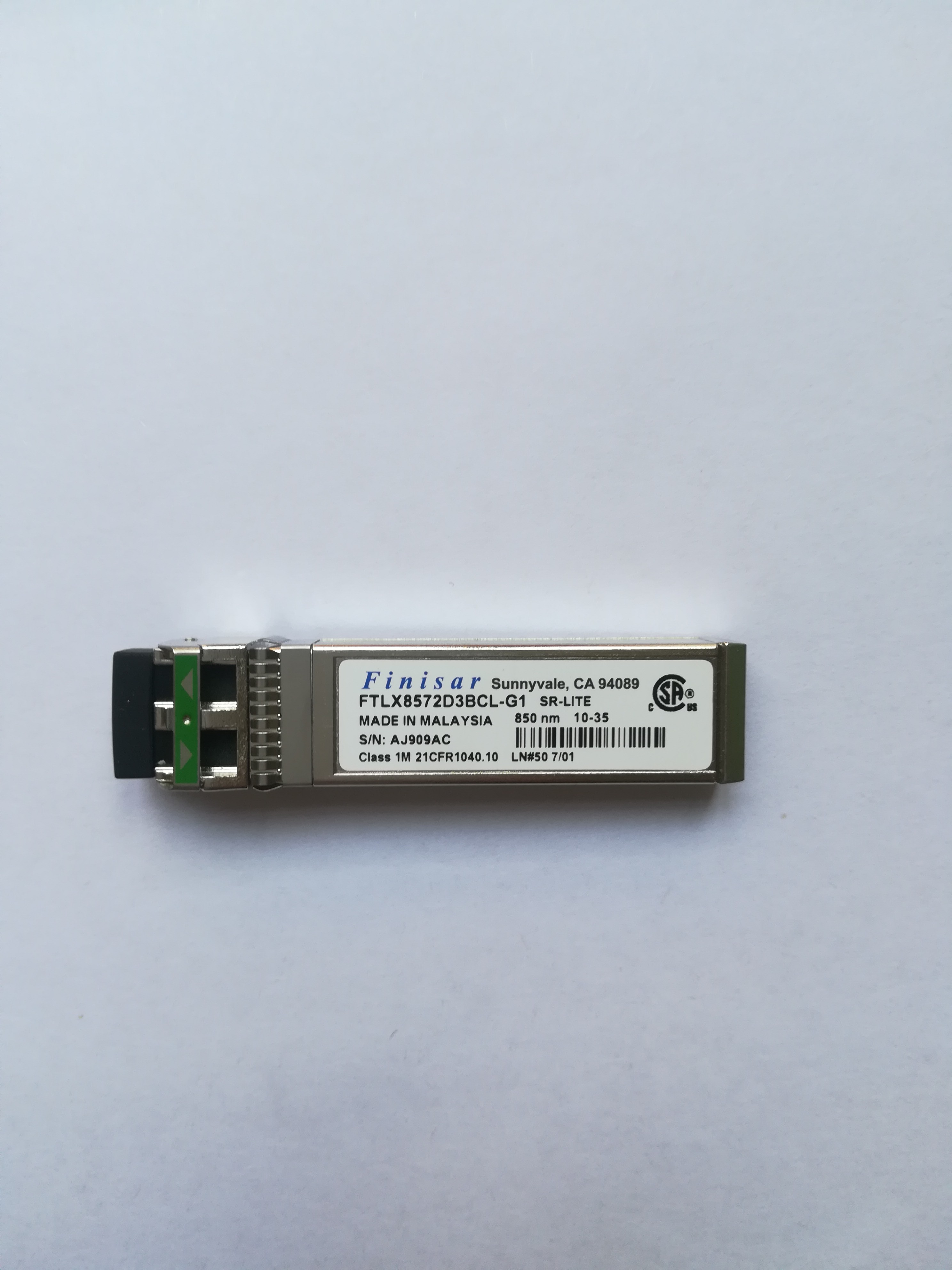 FINISAR NetApp FTLF8532P4BCV-EM 32G 850nm 100m Multi Mode Short Wavelength Original New Finsiar Packing