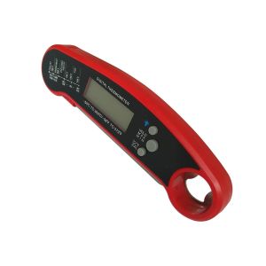 Instant Read Coffee Milk Thermometer With Folding Probe , Bright White Backlight