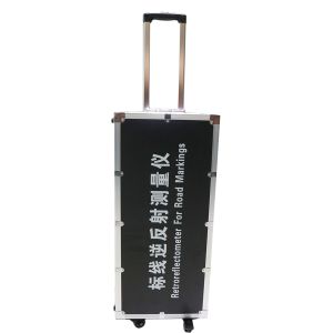 Red Pavement Marking Retroreflectometer 340mm x 95mm