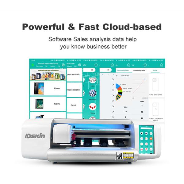 Idskin Portable Hydrogel Screen Protector Cutting Machine Diy Mobile Phone Skin