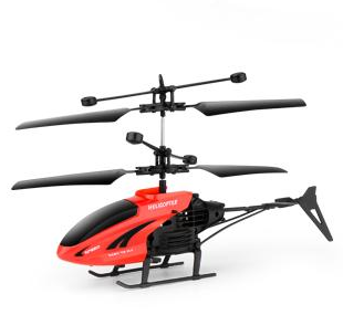 Miniature Aerial Plaything F370 Lightweight Toy Helicopter with Wi-Fi Features Gyroscope and 3.7V Battery