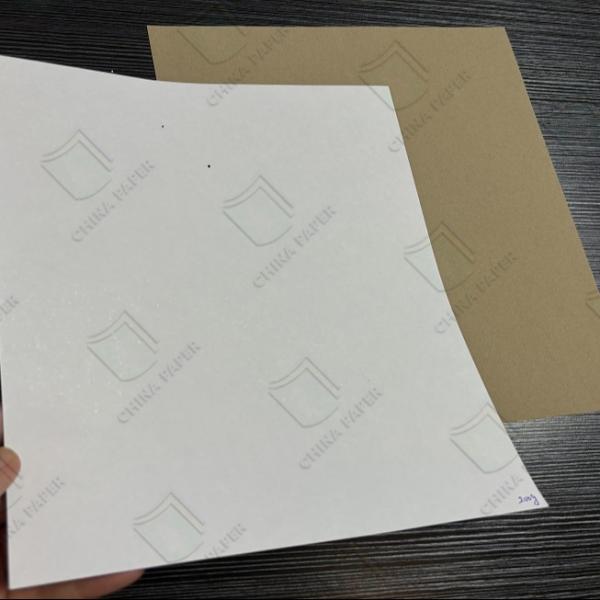 White Top Linerboard/WTL with Recycled Wood Pulp for Printing and Packaging Applications