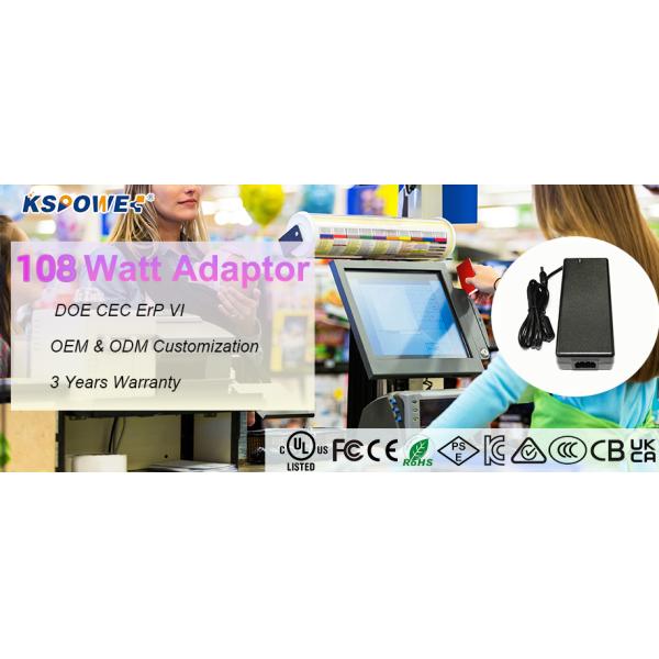 Input Voltage AC 240V 24V 4.5A Single Output DC Power Supply Switching Power Adapter