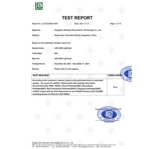 Hangzhou Shenlan Photoelectric Technology Co., Ltd. Certifications