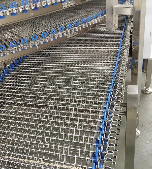 Food Cooler Conveyor Spiral Chiller and Freezer Spiral Proofer Tower Sale
