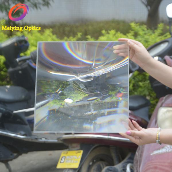 Buy Optical High Transmittance PMMA 400x400mm Focal Length 620mm Fresnel Lens at wholesale prices