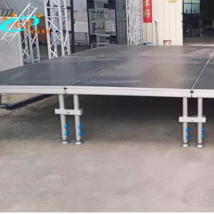 China 4' X 4' Portable Stage Platform Modular System With Height Adjustable Riser on sale