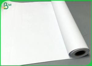 Quality White Rollo Garment Cutting Plotter Paper 50gsm 60gsm With 160cm / 180cm Width for sale