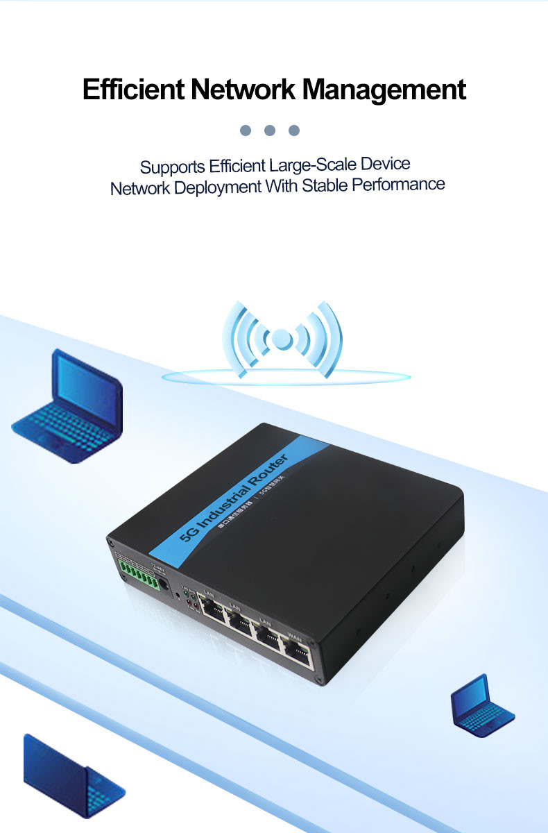 SIM Card 4G 5G Cellular Modem Router , Multi Scene Industrial Internet Router