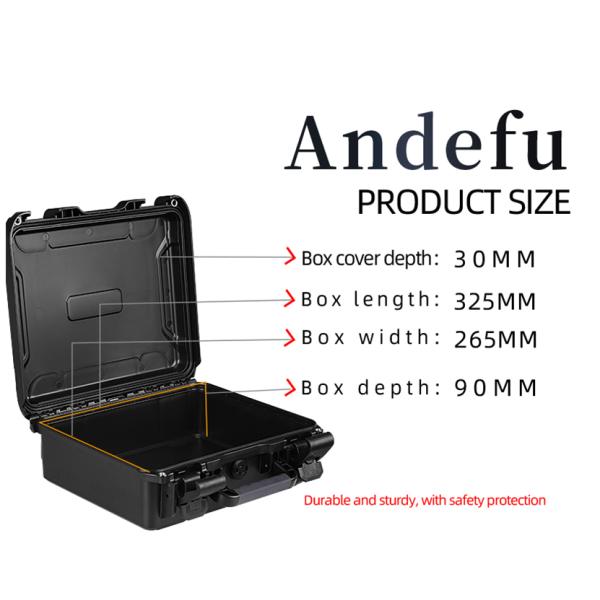 EM-3226 IP67 Waterproof Tool Case 357x328x132mm with Custom Logo