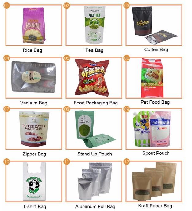 Clear White Food Safe FDA Approved Flat Metallic Mylar Foil Flat Zip-lock Bag