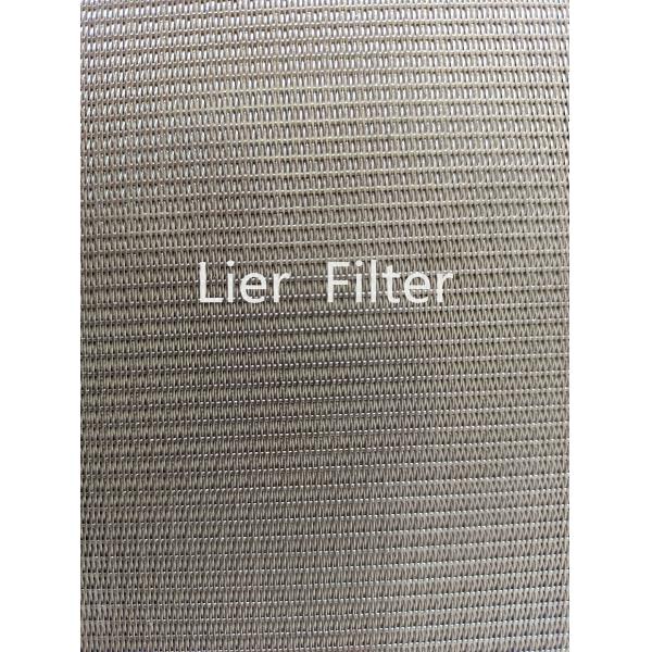 Metal Stainless Steel Sintered Mesh Filter High Precision High Temperature Filtration
