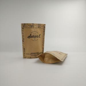 China Stand Up Aluminium Foil Sachet Packaging Coffee Bags Kraft Paper Manufacturers Packaging Coffee Bags on sale