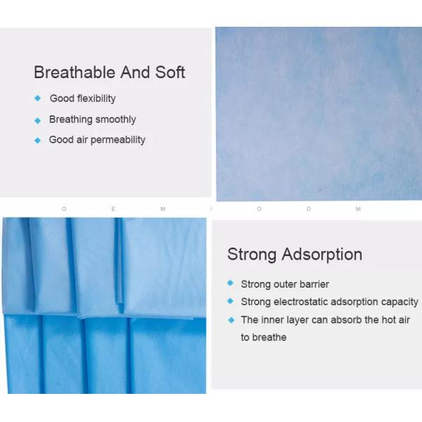 1.6M PP Spunbond Non Woven Fabric For Bed Sheet Non Woven Bag Isolation Gown Etc