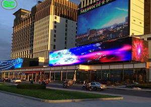 Quality Advertising Led Video Wall Screen , Full Color LED Display For Hospital Stadium Shopping Mall for sale