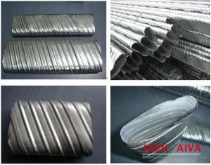 China Flat Duct Post Tensioning Duct Machine Concrete Corrugated Oval Duct on sale
