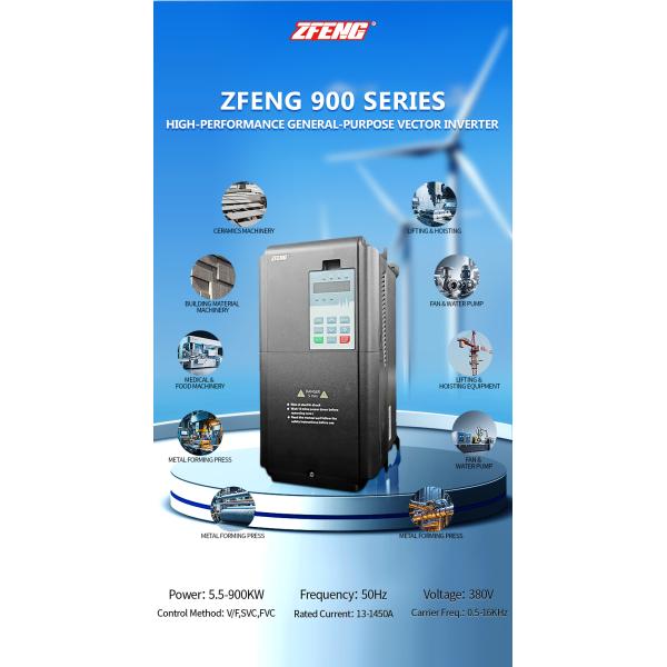 High-Efficiency Low Voltage VFD Inverter | Energy-Saving 3-Phase 380V Vector Frequency Inverter For Industrial Motors