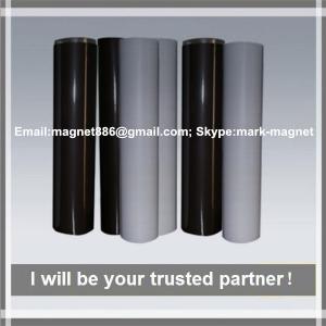 Quality Promotional rubber magnet composite permanent strong rubber rolls magnet/flexible fridge magnet sheet for sale