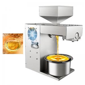 Quality Home Use Coconut Processing Mini Oil Press Machine For Sunflower Sesame Seeds Oil Extraction for sale