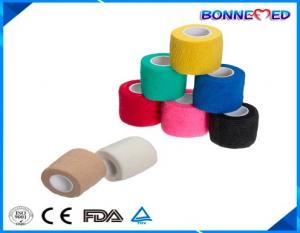 China BM-7003 Cohesive Wholesale Price Most Popular Colored Self-Adhesive Elastic Bandage Single OPP Bag Packing on sale