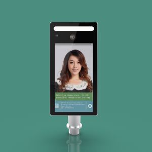 Buy cheap Column Type Gate Biometric Face Recognition Devices 7Inch IP65 Waterproof from wholesalers