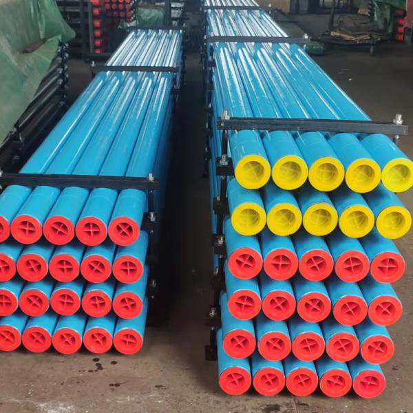 High Yield Strength 25ft Water Well Drill Pipe 42crmo Joint Material 4.5"