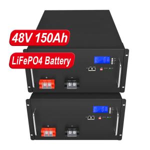 Quality Customized Lifepo4 Battery 51.2V 150Ah Supercapacitor Solar Storage Battery Pack 48V for sale