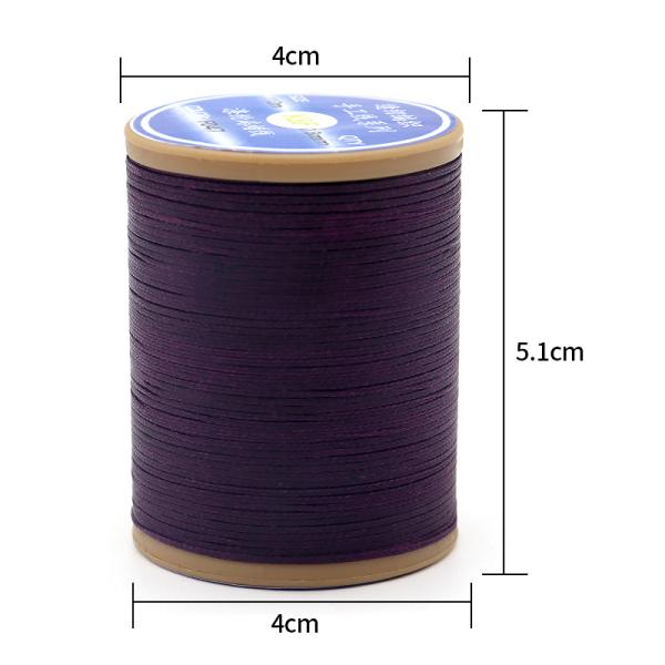 High Temperature Resistant Durable Leather Flat Waxed Thread for DIY Handicraft Tool