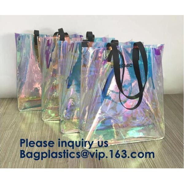 Biodegradable Promotional BAGEASE Three-Layer Hand Bag PVC Tote Waterproof Craft Paper Bag Leather Handle Tote Bag