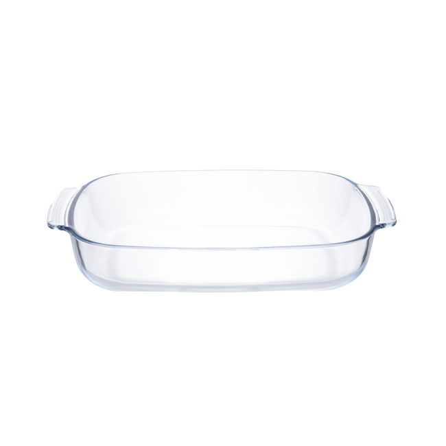 High Borosilicate Glass Baking Dish -40°C to 560°C Heat Resistant