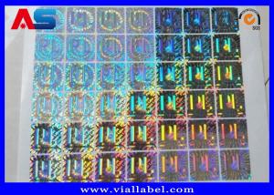 Quality Custom Holographic Stickers , Anti Fake 3D Hologram Stickers Printing for sale